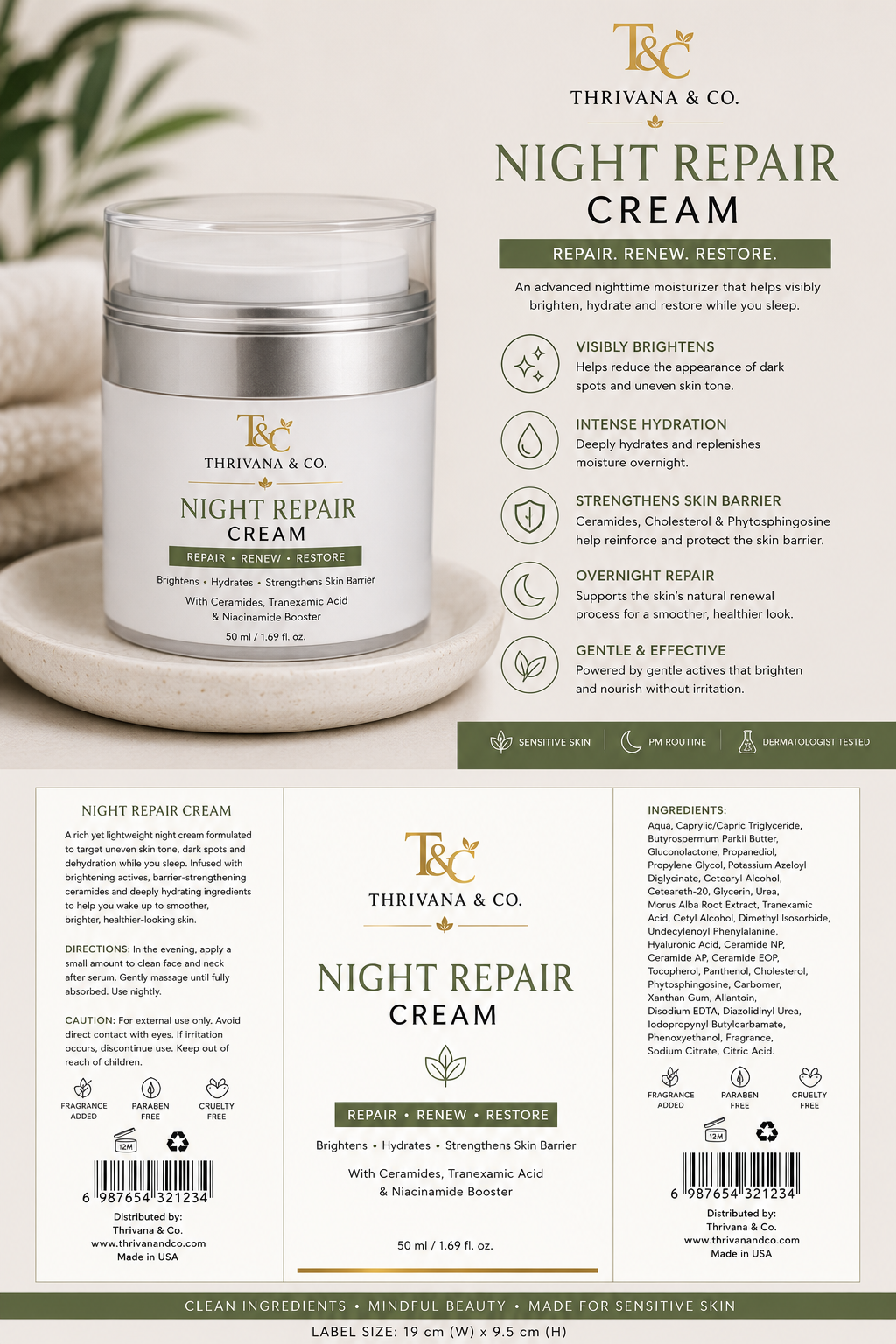 Night Repair Cream

50 ml | 1.69 fl. oz.