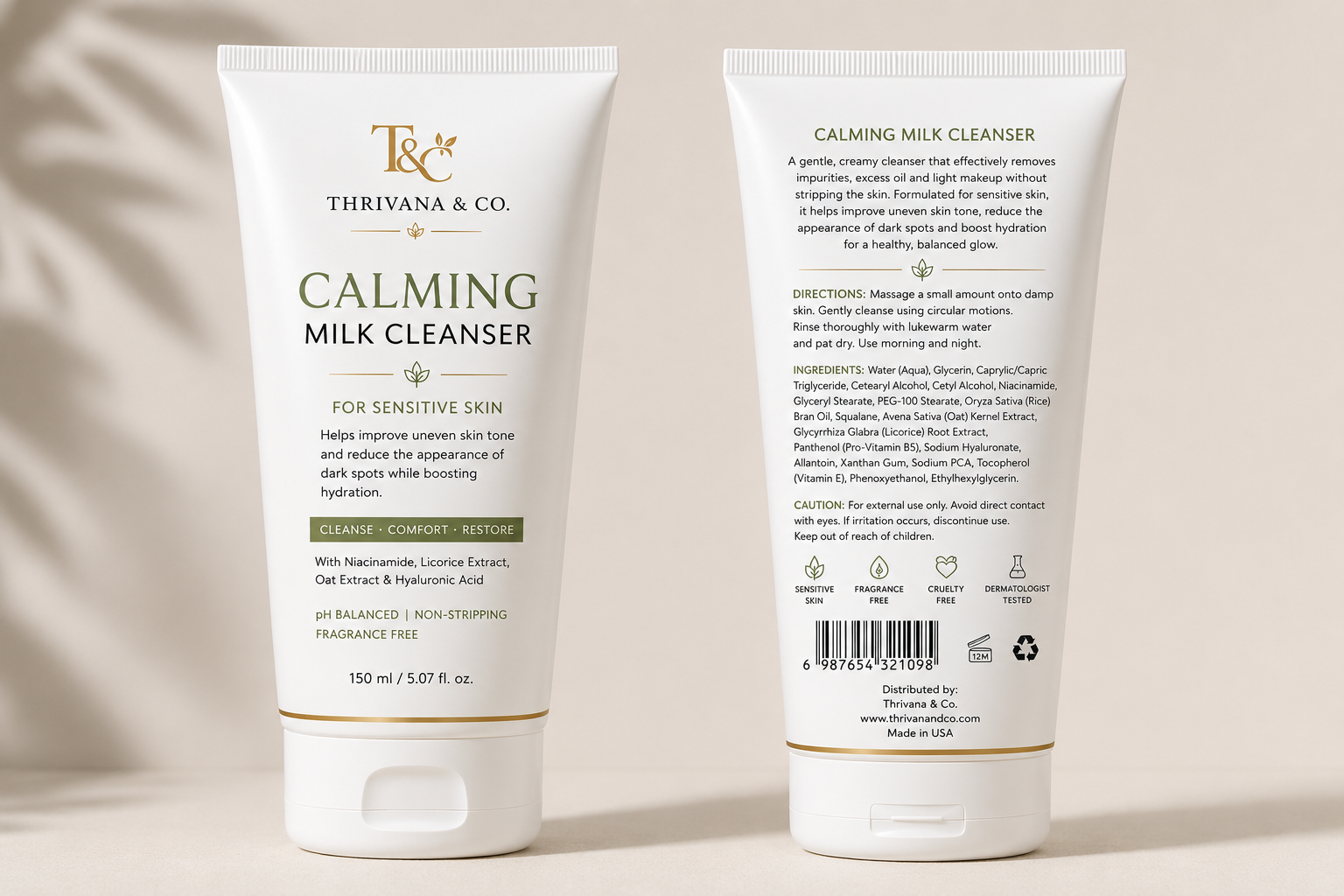 Soothing Milk Cleanser 150ml