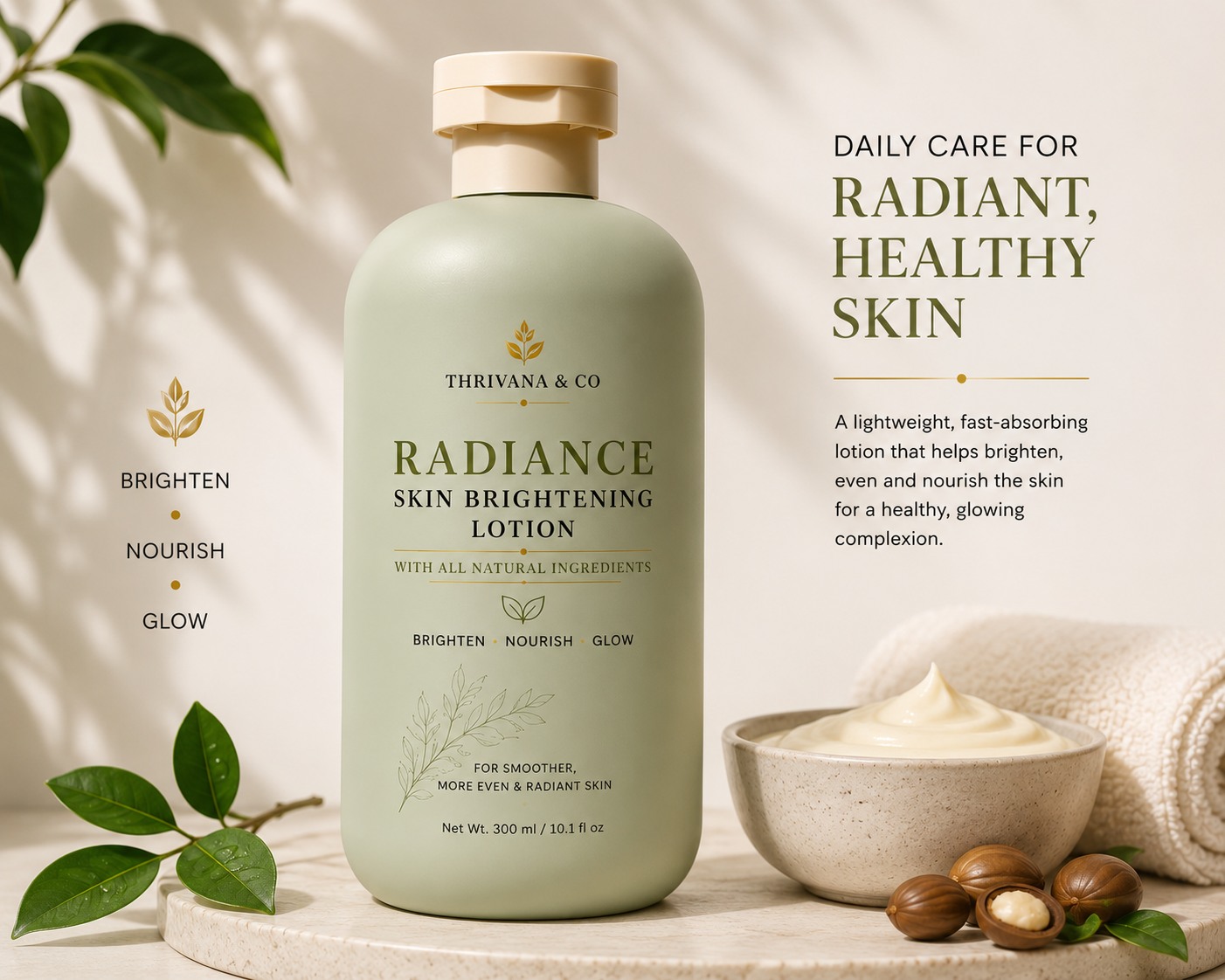 Radiance Skin Brightening Lotion 300ml/10oz