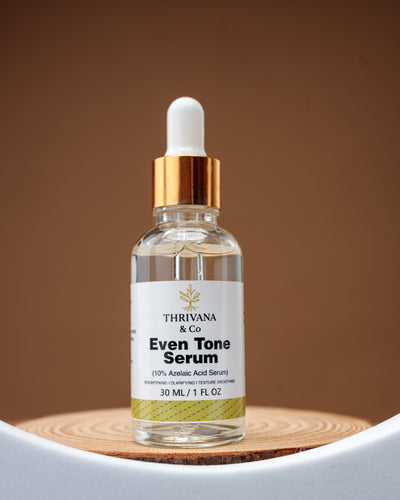 Even Tone Serum 30ml/ 1 fl oz

10% Azelaic Acid  Serum

Brightening | Clarifying |Texture Smoothing