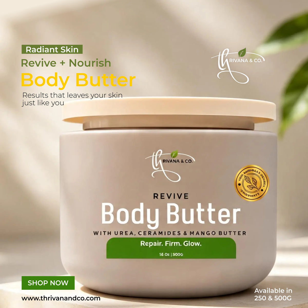 Revive Body Butter 250 mL / 8.45 fl. oz