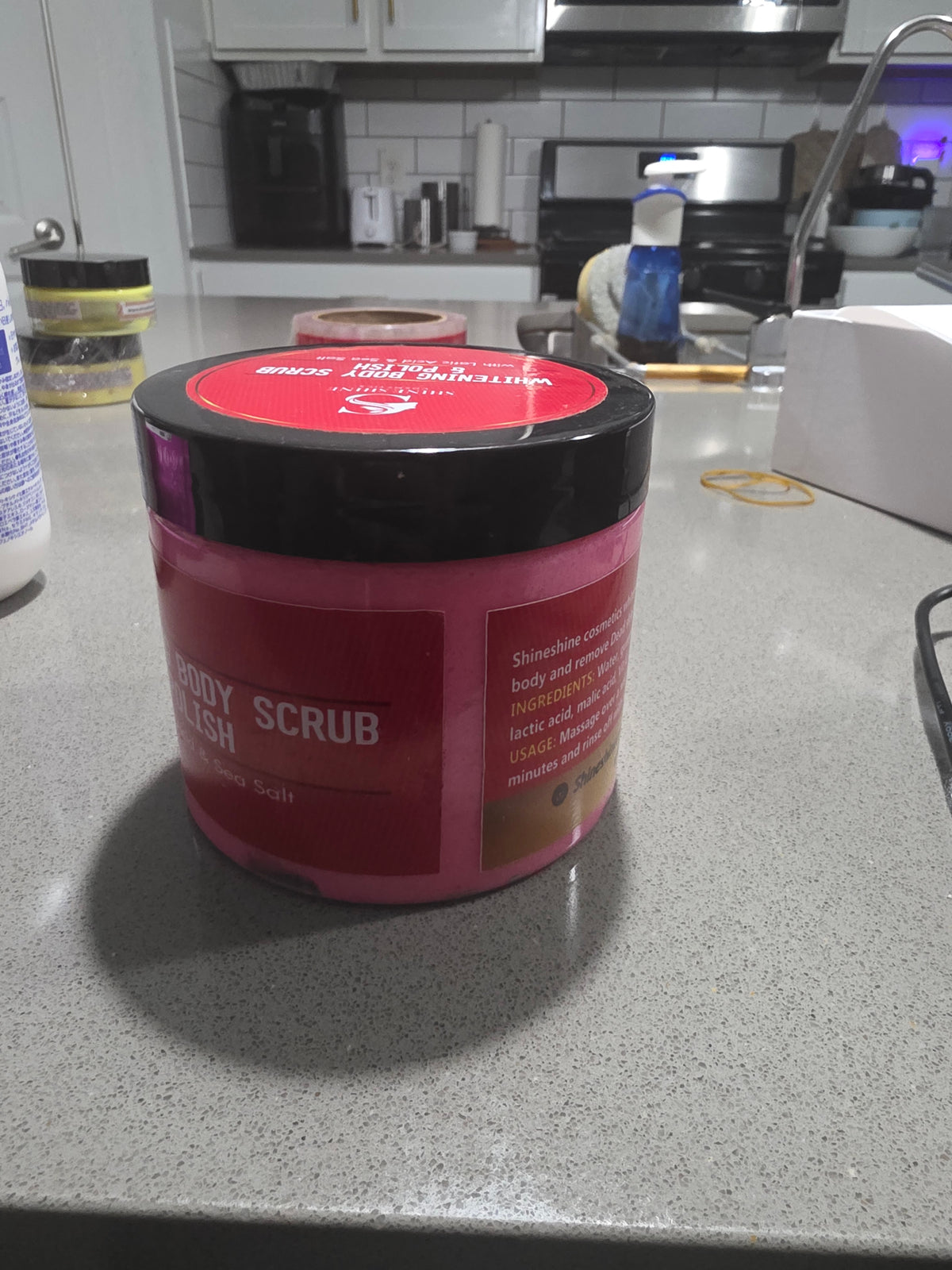 Thrivana & Co  Pink Scrub & Polish