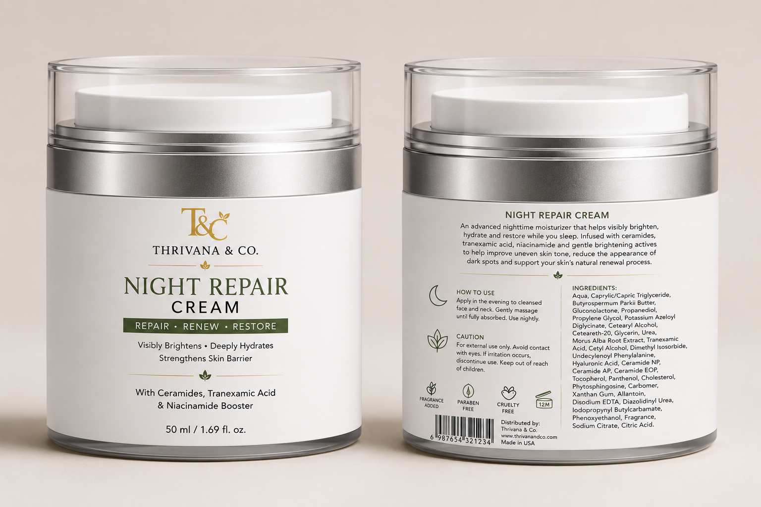 Night Repair Cream

50 ml | 1.69 fl. oz.